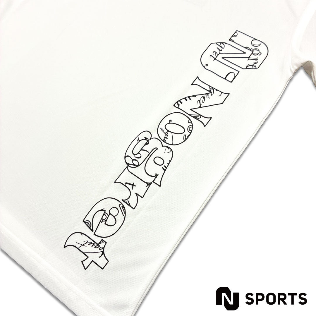T-shirt model Boom2nd.(WHITE)