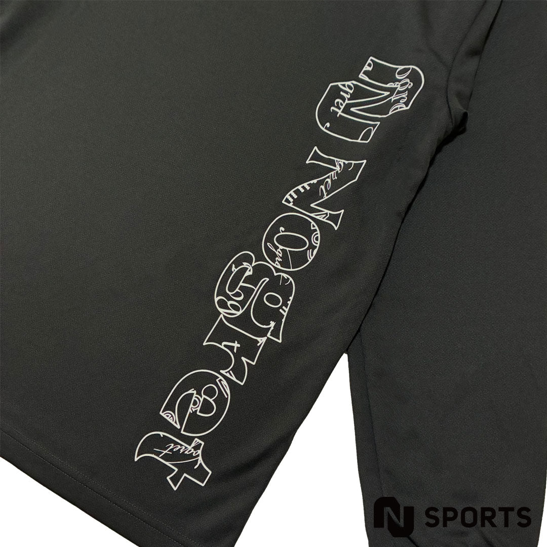 Long t-shirt model  Boom2nd.(BLACK)