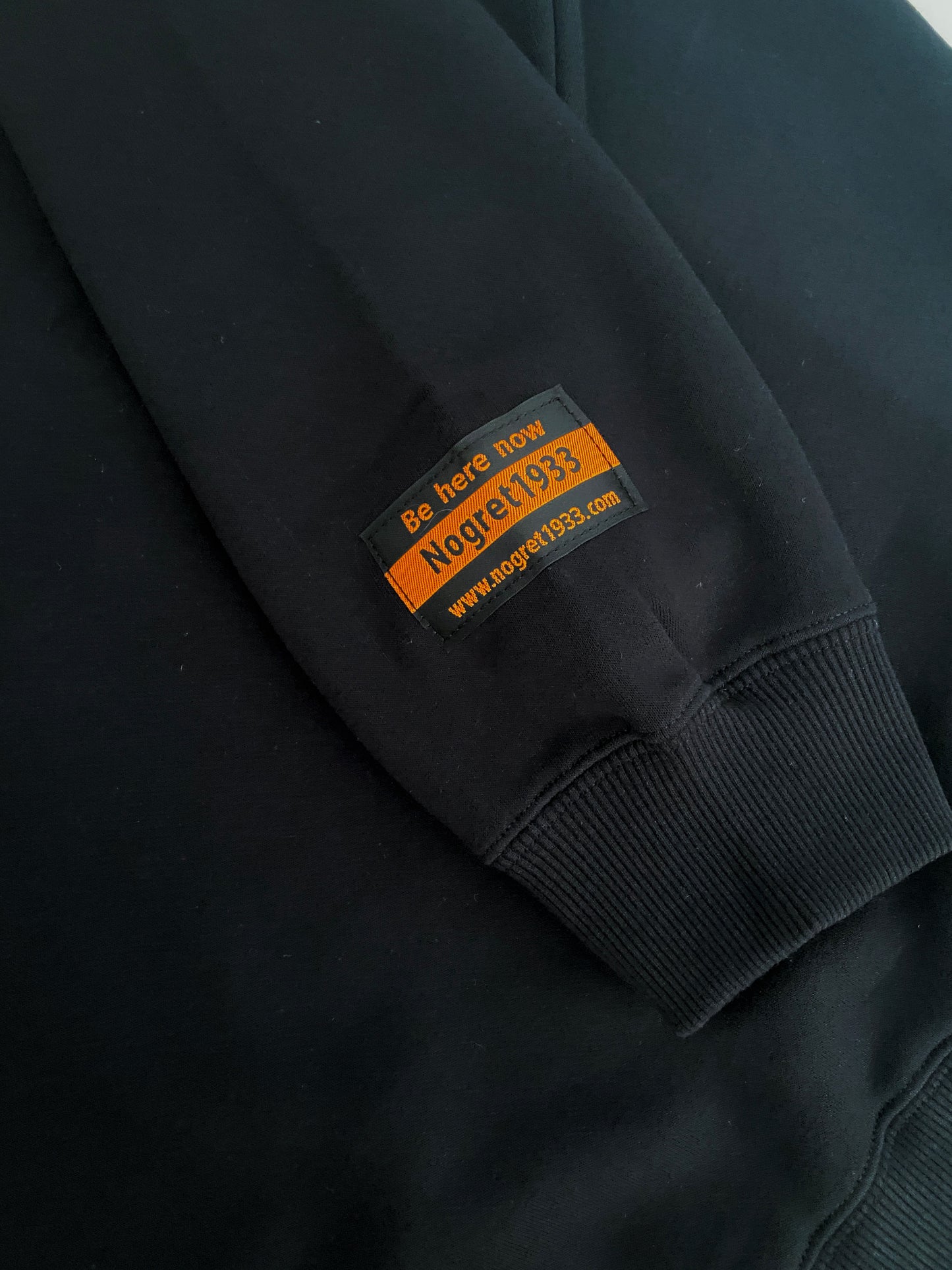 WRAP UP CREW SWEAT model NGRT CK(BLACK/GREEN)ワイドシルエット