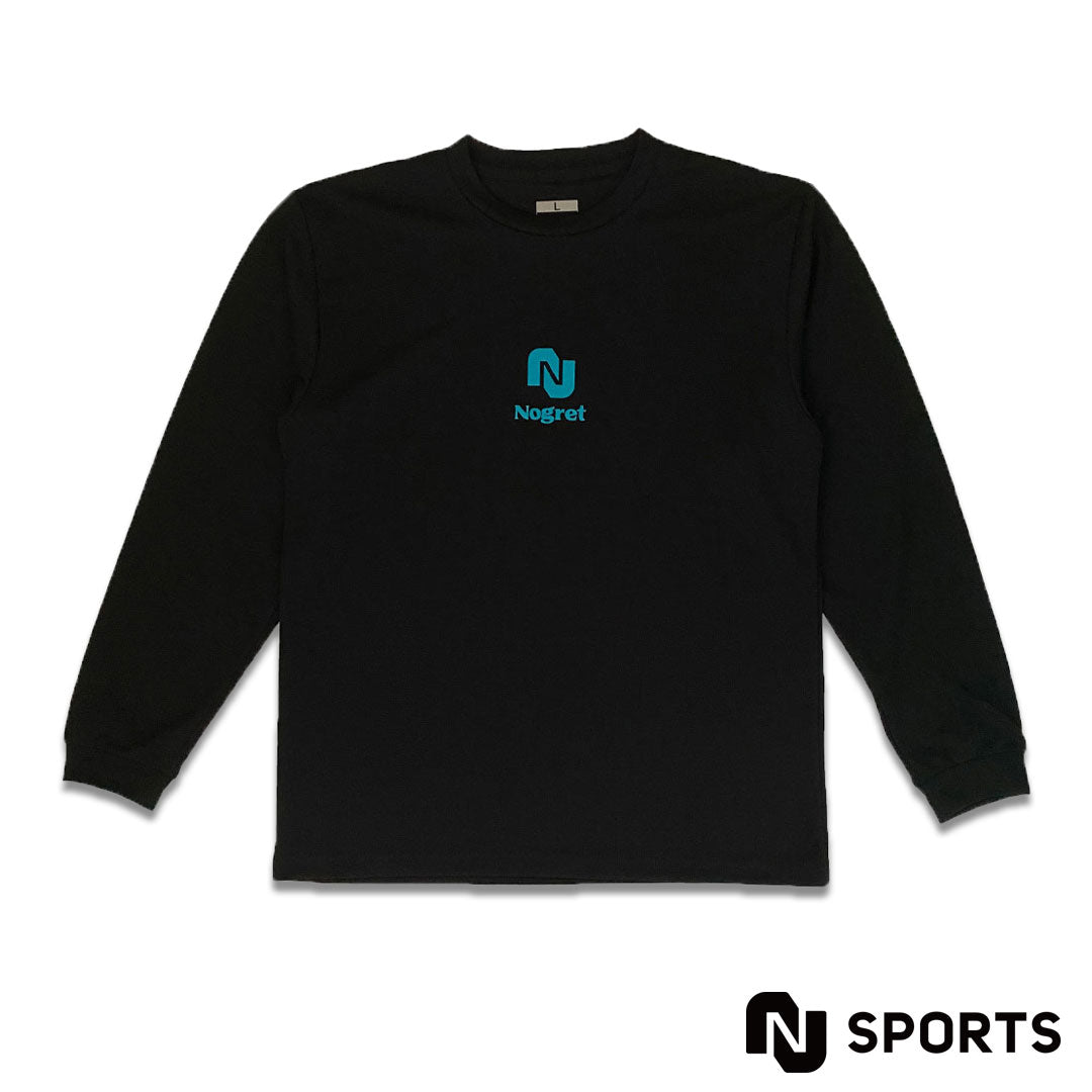 Long t-shirt model  WT(BLACK/TURQUOISE)
