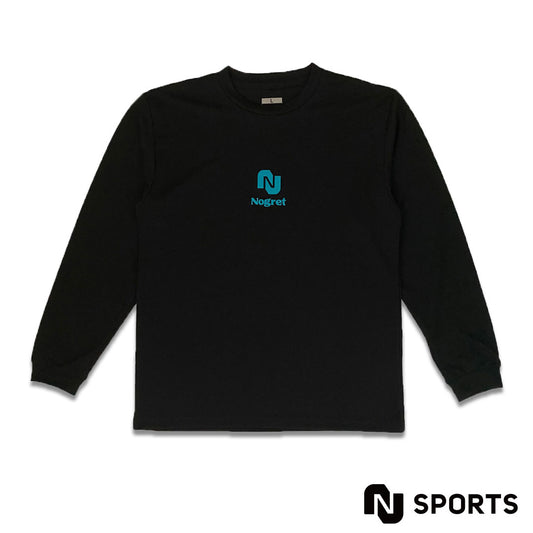 Long t-shirt model  WT(BLACK/TURQUOISE)