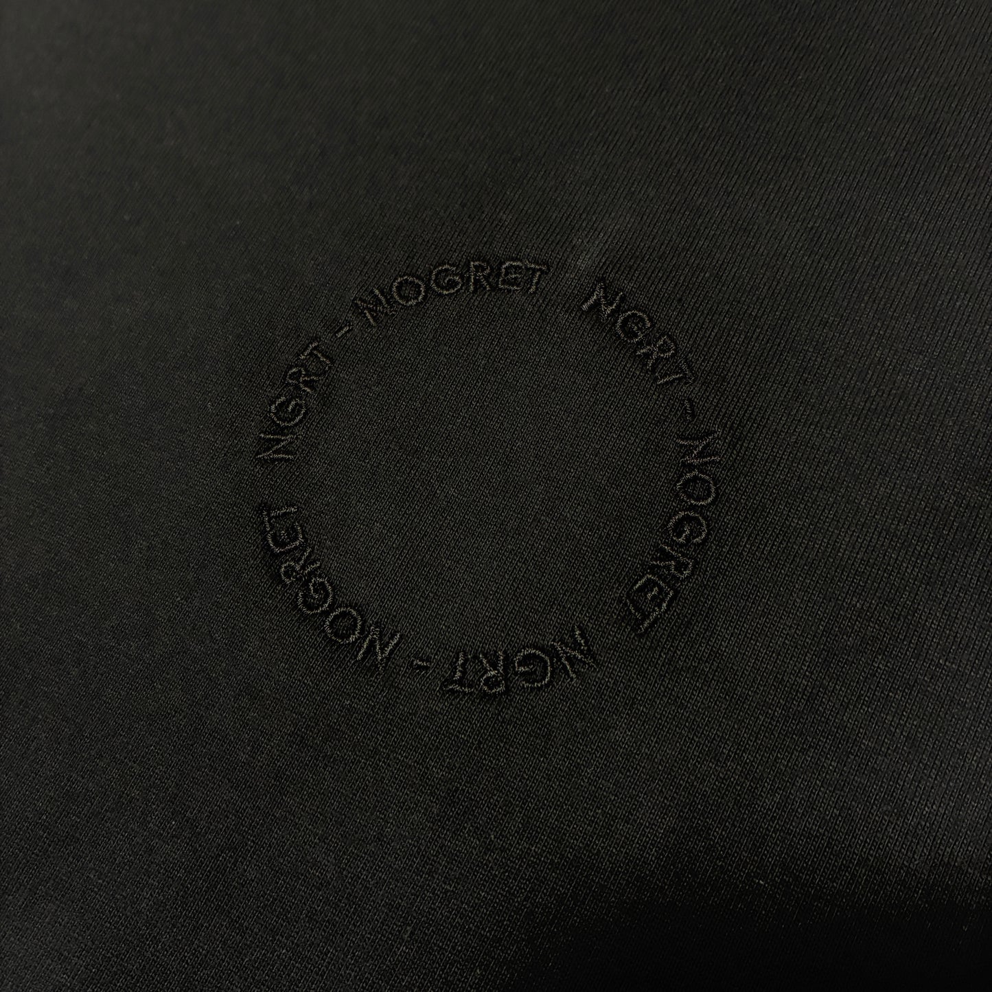 circle logo T-shirt(BLACK)