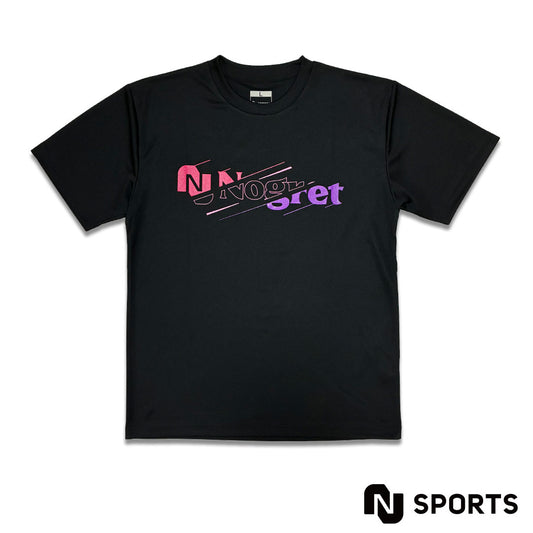 T-shirt model slash(BLACK)