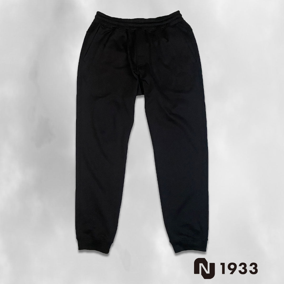 circle rogo sweatpants（BLACK）