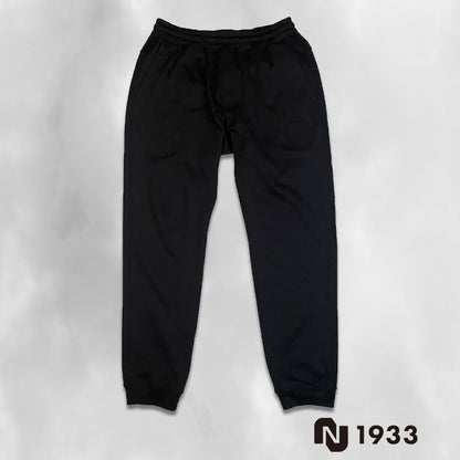 circle rogo sweatpants（BLACK）