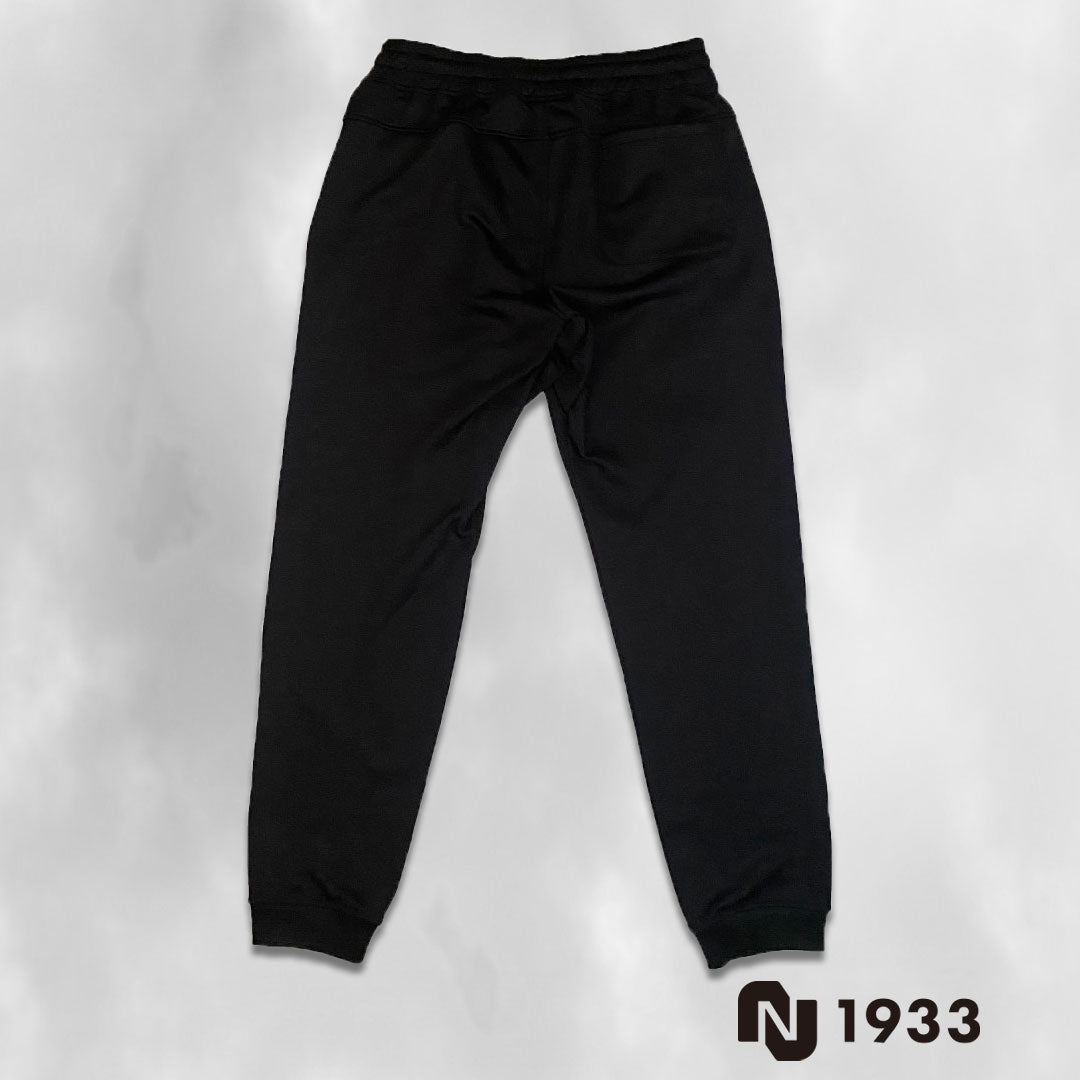 circle rogo sweatpants（BLACK）