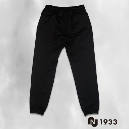 circle rogo sweatpants（BLACK）
