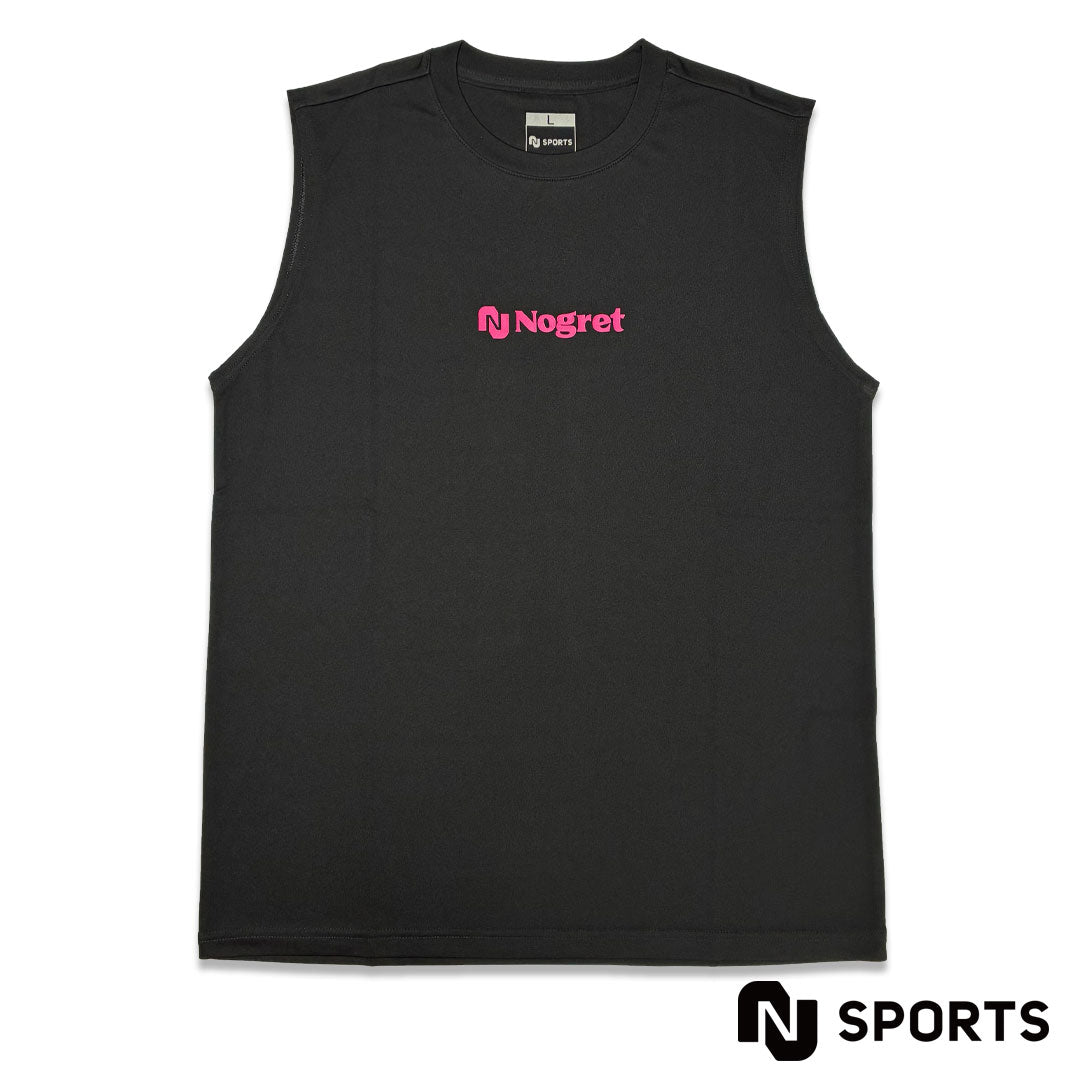 Sleeveless-shirt(BLACK／PINK)
