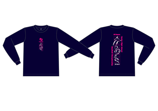 【予約販売】全中記念ロンT（NAVY）