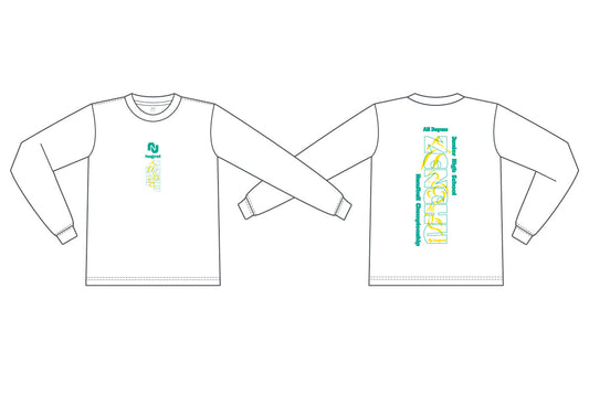 【予約販売】全中記念ロンT（ WHITE）