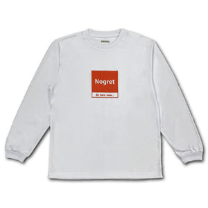 Long t-shirt model BOX(WHITE)