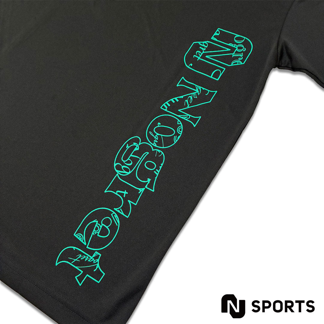 T-shirt model Boom2nd.(BLACK)