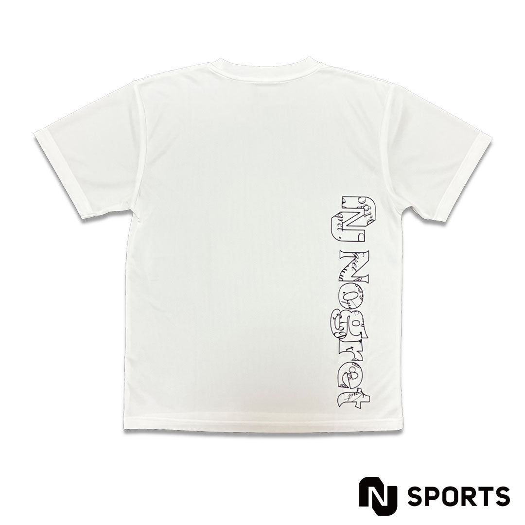 T-shirt model Boom2nd.(WHITE)