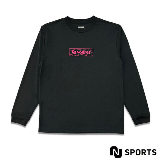 Long t-shirt model  Boom2nd.(BLACK/PINK)