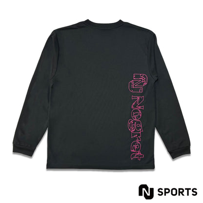 Long t-shirt model  Boom2nd.(BLACK/PINK)