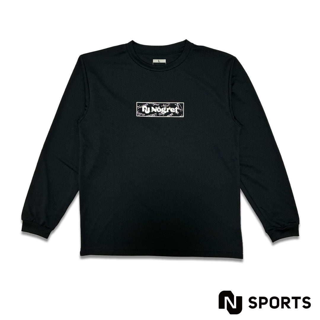 Long t-shirt model  Boom2nd.(BLACK)