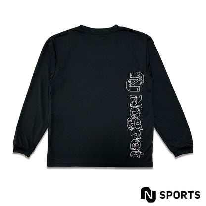 Long t-shirt model  Boom2nd.(BLACK)