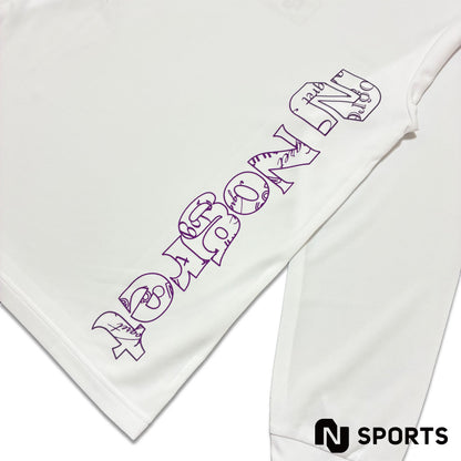 Long t-shirt model  Boom2nd.(WHITE)