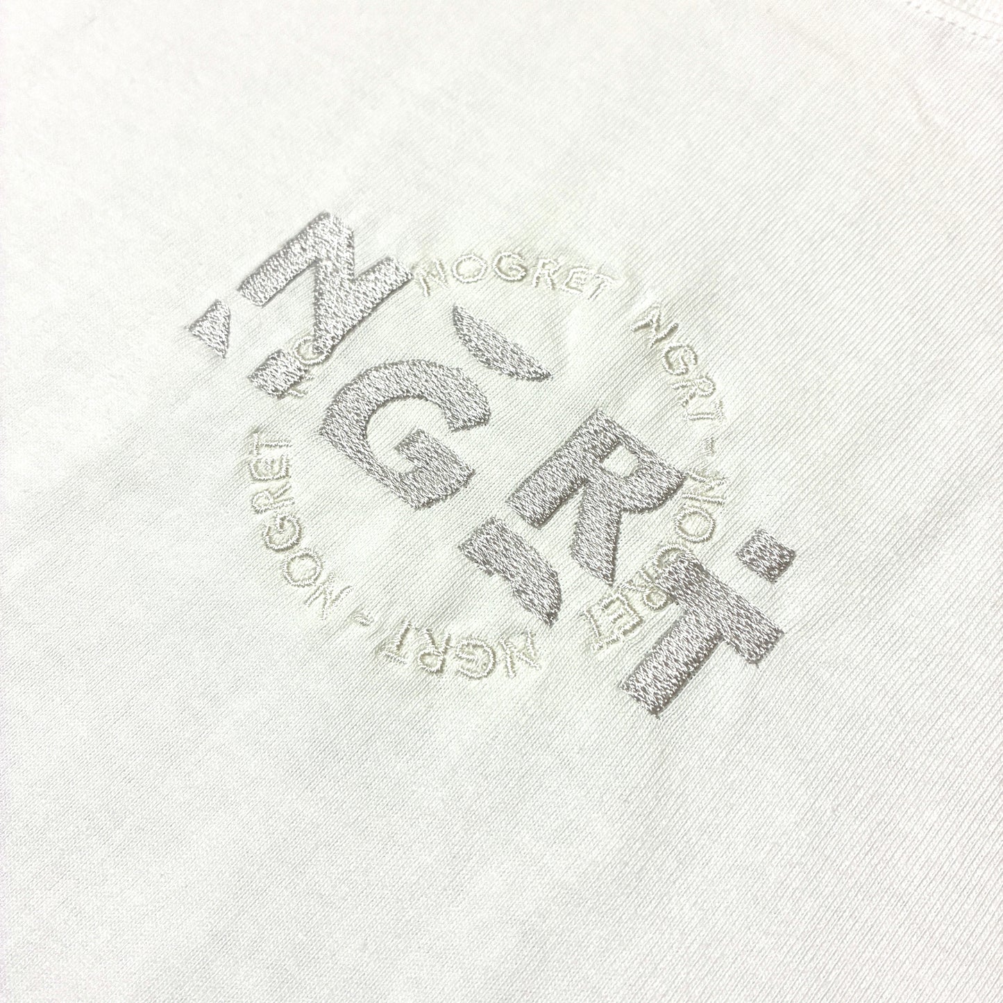 circle＆slot logo T-shirt(WHITE)
