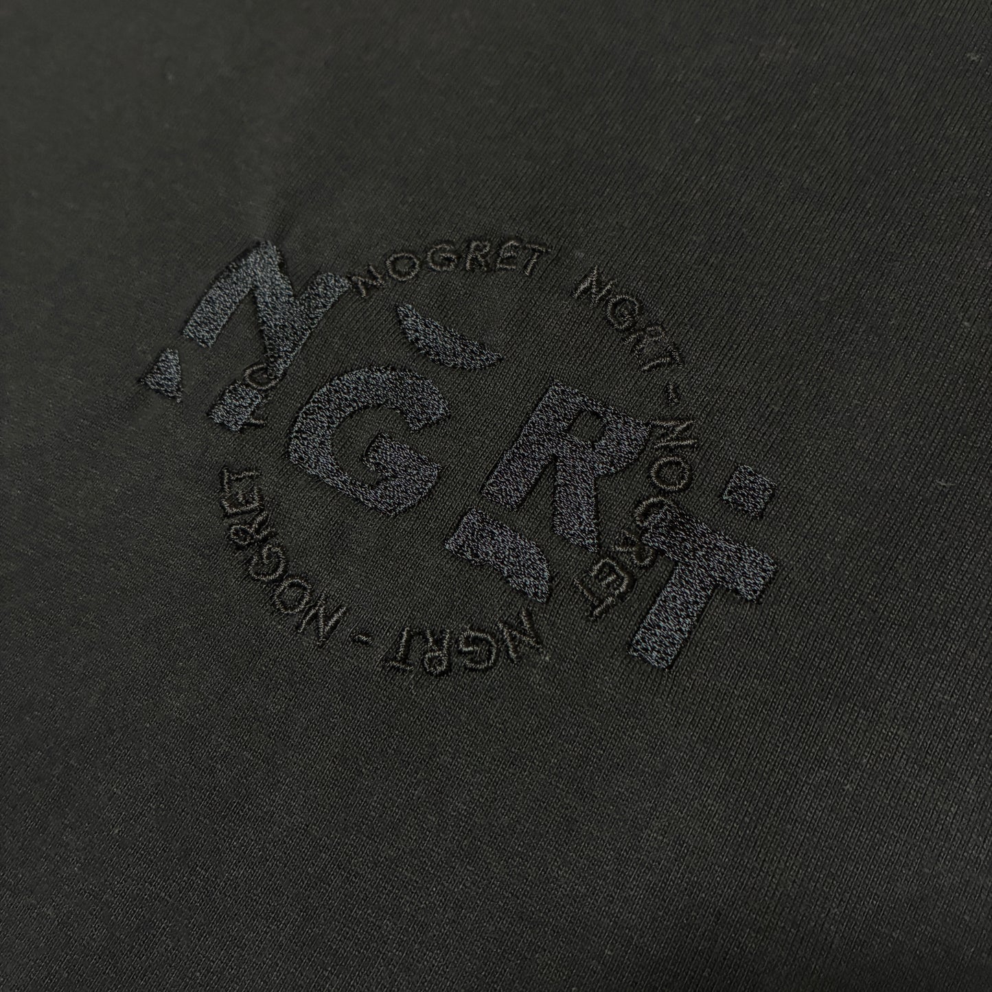 circle＆slot logo T-shirt(BLACK)