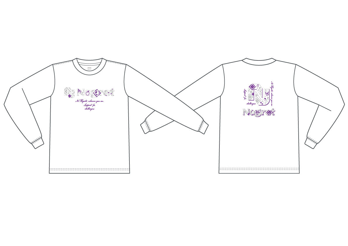 【予約販売】国スポ期間限定デザイン ロンT（WHITE）