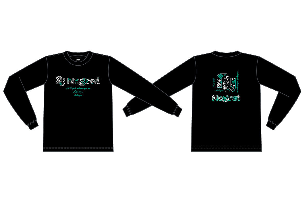 【予約販売】国スポ期間限定デザイン ロンT（BLACK）