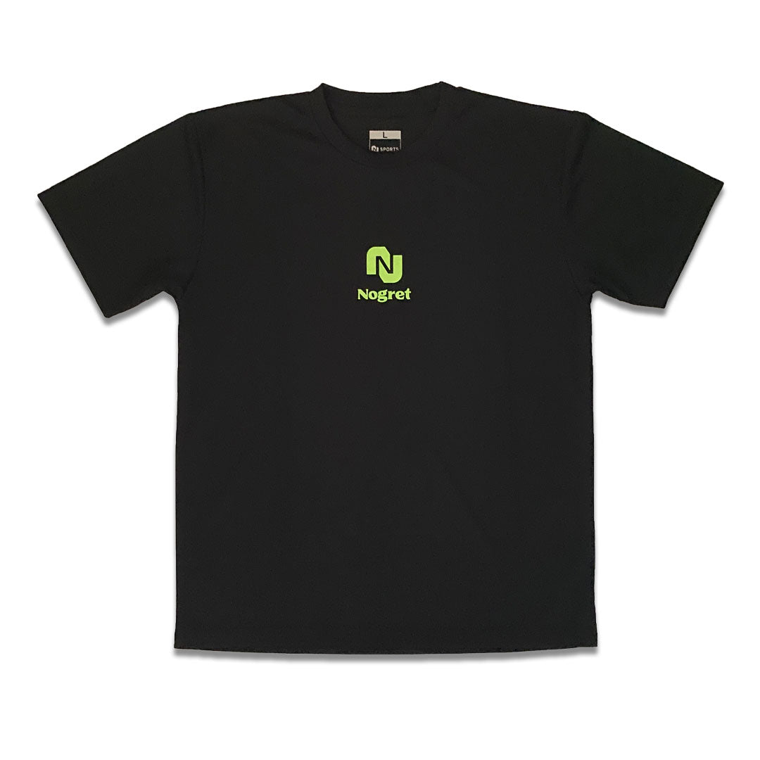 T-shirt model WT(BLACK/GREEN)