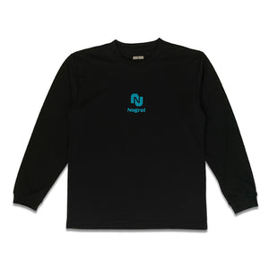 Long t-shirt model  WT(BLACK/TURQUOISE)