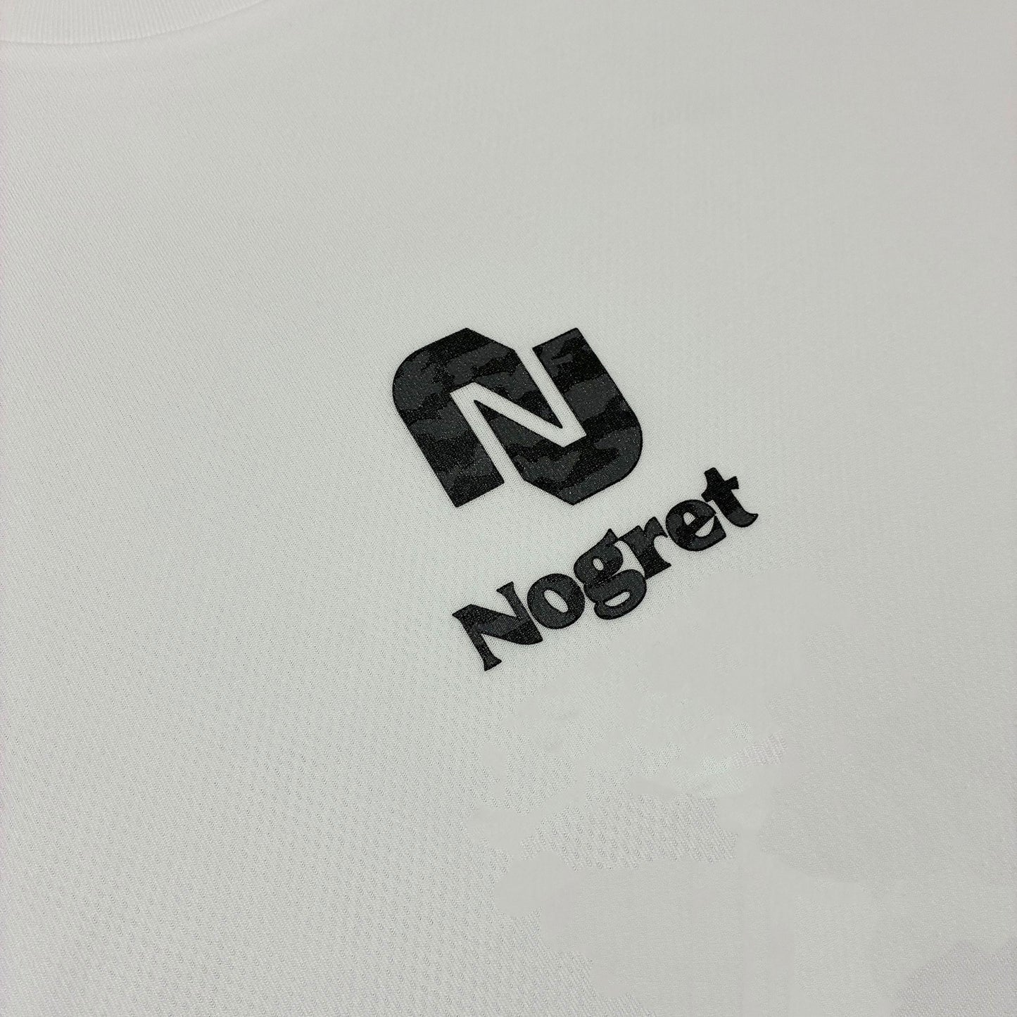 T-shirt model WTcamo(WHITE/BLACKGRAY)