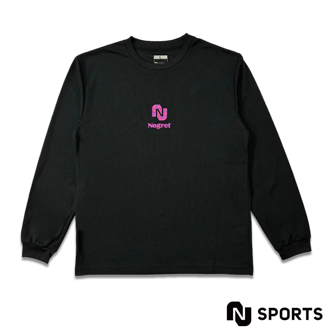 Long t-shirt model WTcamo(BLACK/PURPLEPINK)