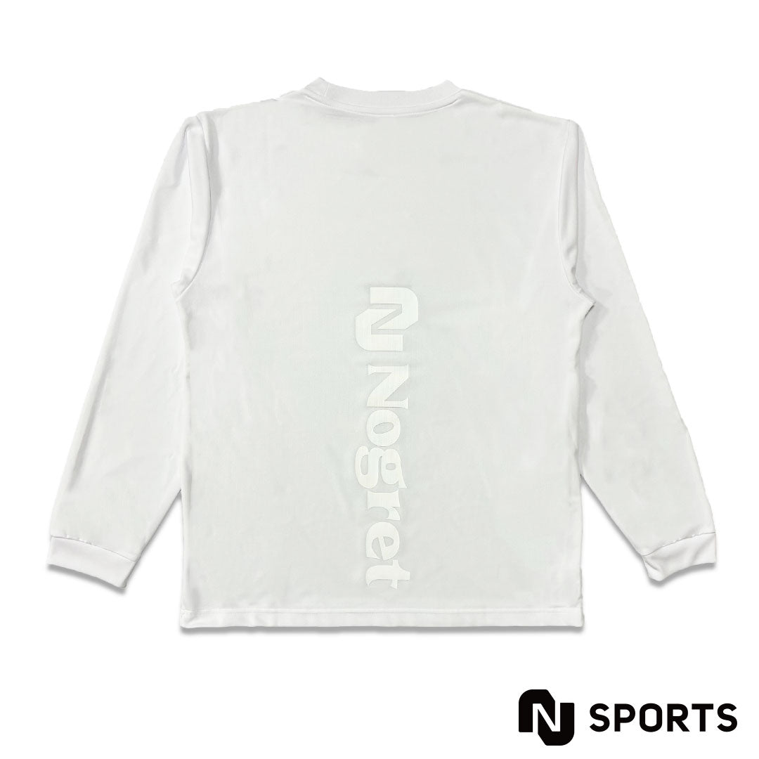 Long t-shirt model WTcamo(WHITE/BLACKGRAY)