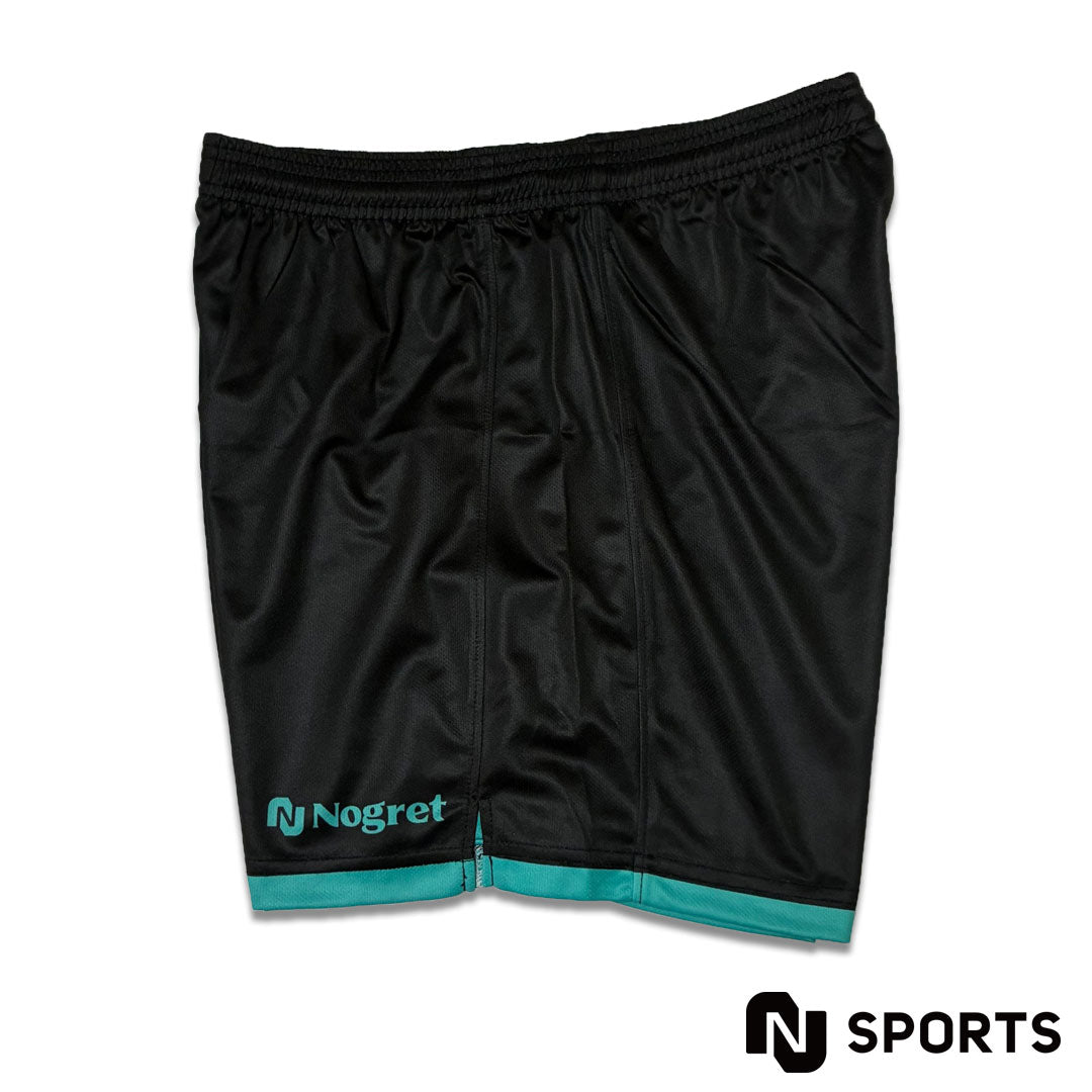 Ladiesゲームパンツ(BLACK/TURQUOISE)