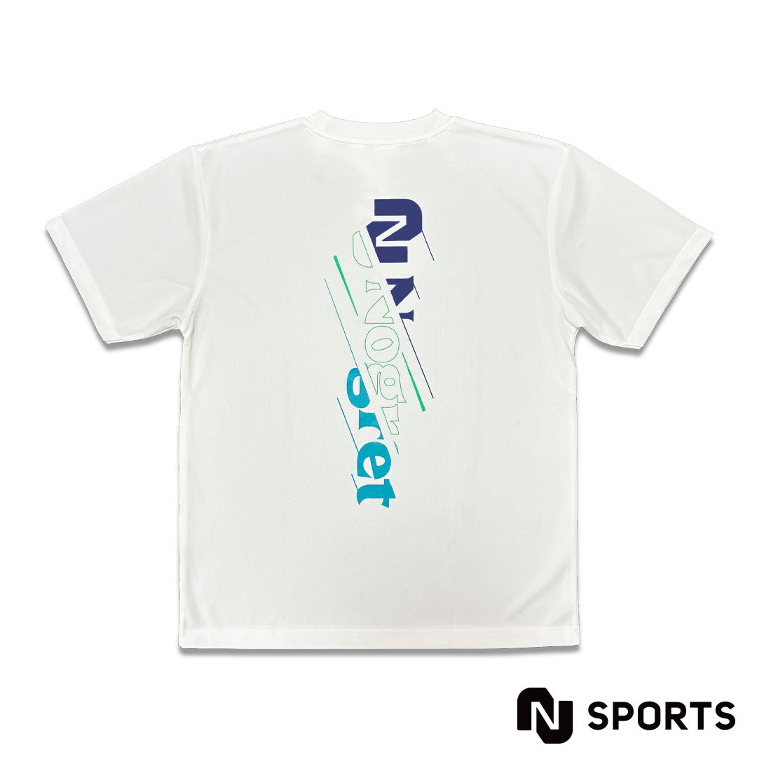 T-shirt model slash