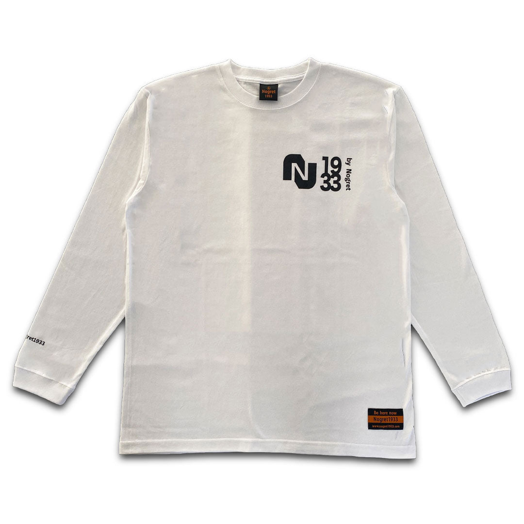 【予約販売】Long t-shirt model Line(WHITE)