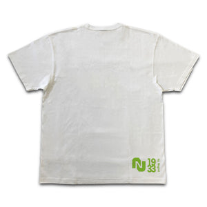 T-shirt model TIGER(WHITE/GREEN)