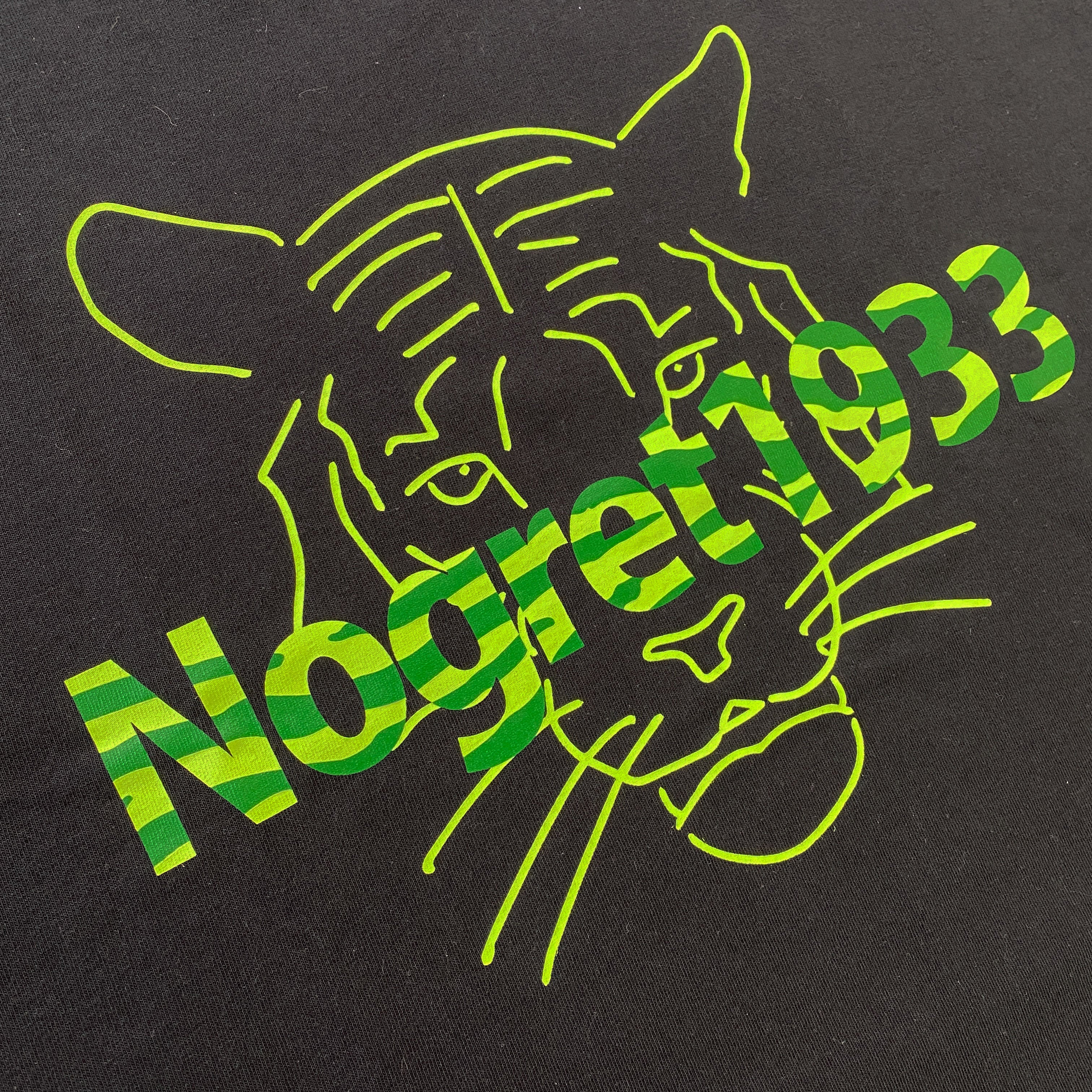 T-shirt model TIGER(BLACK/GREEN)